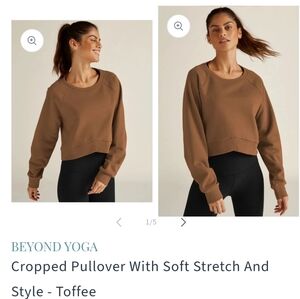 Beyond Yoga Women's Cropped Pullover Sweater